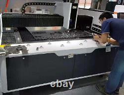 1000W Fiber metal steel aluminum sheet cutter cutting machine 13002500mm FDA CE