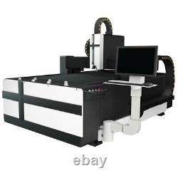1000W Optical Fiber Laser Cutting Machine 900x1300mm Metal Sheet Cutting Machine