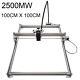 100100cm Mini Laser Engraving Machine 2500mw Diy Image Cut Logo Printer Engrave