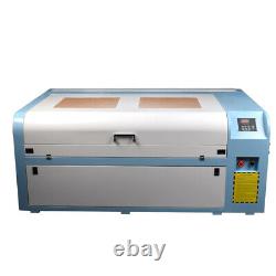 100W 1060 CO2 Laser Cutting Engraving Machine X Y linear Guide S&A 5000 Chiller