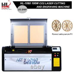 100W 1060 CO2 Laser Cutting Machine Engraver Ruida Controller AutoFocus US Stock