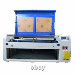 100W 1060 CO2 Laser Engraving/Cutting Machine S&A CW-5000 Chiller XY Linear rail
