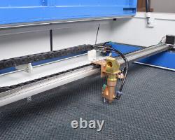 100W 1060 CO2 Laser Engraving Cutting Machine XY Linear Rail RUIDA For Lightburn