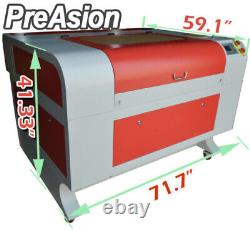 100W 47.24x35.43 USB CO2 Laser Engraver Cutter Engraving Cutting New Premium