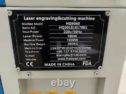 100W 9060 CO2 Laser Engraving Cutting Machine/Acrylic Engraver cutter 900600mm