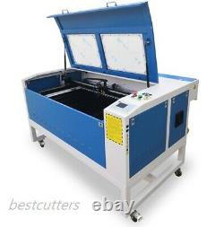 100W CO2 Laser Cutting Engraving Machine Motorize Table 1000mm600mm Honeycomb
