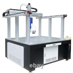 100W JPT Fiber Laser Marking Machine Metal Cut Engraver jewerly 600600MM FDA CE