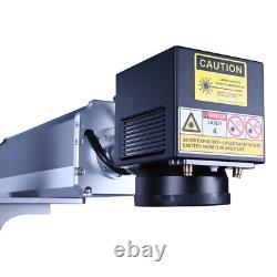 100W JPT MOPA M7 Fiber Laser Marking Machine Rotary Metal Steel Color Engraver