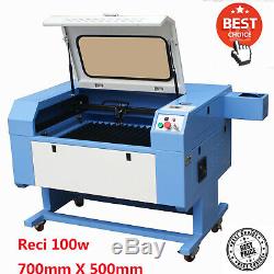 100W Reci CO2 Laser Machine Engraving Cutting Engraver Cutter 500mm700mm USB