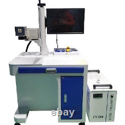 10W UV Fiber Laser Engraving Cutting Machine for Jewerly Plastics and Glass FDA