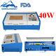 12 X 8 40w Co2 Laser Engraver Cutter Worktable Engraving Cutting Machine