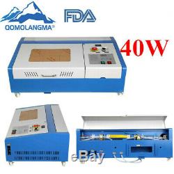 12 x 8 40W CO2 Laser Engraver Cutter Worktable Engraving Cutting Machine