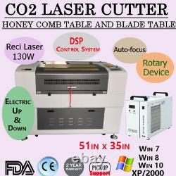 130W RECI CO2 Laser Cutting Machine Laser Cutter Laser Engraving Engraver 1390