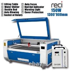 150W CO2 Laser Cutting Machine RECI 1390 Laser Engraver for Acrylic/Wood/Paper