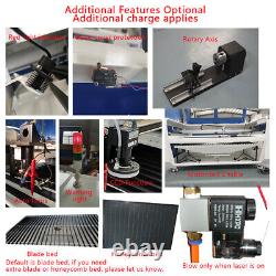 150W W6 CO2 Laser Cutting Engraving Machine Laser Cutter Engraver CW5200 Chiller