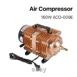 160w Air Compressor Electrical Magnetic For Co2 Laser Engraving Cutting Machine