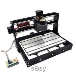 2 In 1 Laser Engraving Machine Caving Engraver / 5500MW Laser Head / Vise Clamp