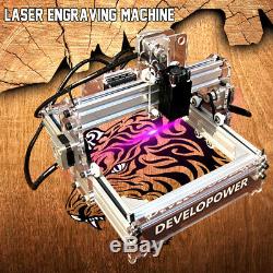 2000mW 17x20cm DIY Laser Engraver Printer Cutter Engraving Cutting Machine Xmas