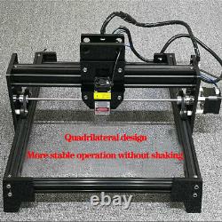 20W Laser Engraver 21x17cm Printer Wood Engraving Cutting Metal Marking Machine