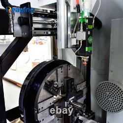 2KW 6 meter Raycus MAX Fiber Laser Metal Cutting Machine Aluminum Tube Cutter