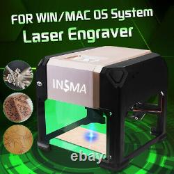 3000MW 3D CNC Laser Engraving Cutting Machine USB Engraver DIY Mark Printer