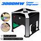 3000mw 3d Wifi Laser Engraving Cutting Machine Usb Abs Diy Logo Mark Printer Uk