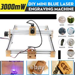 300MW 59x45cm DIY Laser Engraving Cutting Machine Engraver Printer Desktop
