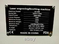 300W HQ1530M CO2 Stainless Mild Steel Metal/MDF Wood Laser Cutting Machine/510