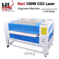 39''x24'' 100W CO2 Laser Cutter Engraving Machine X/Y Linear Guide /HYBRID MOTOR