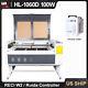 39x24 Hl-1060d 100w Co2 Laser Cutter Engraving Machine Cw5200 Chiller Rdc6445