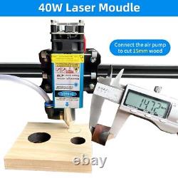 40W CNC Laser Cutting Machine Engraver Printer Metal Engraving Machine 65cm65cm
