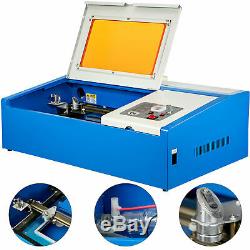40W CO2 USB Laser Engraving Cutting Machine 128 Engraver Cutter Woodworking