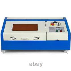 40W CO2 USB Laser Engraving Cutting Machine Engraver Cutter With Digital Display