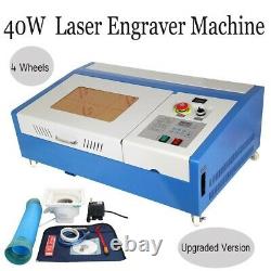 40W CO2 USB Laser Engraving Cutting Machine K40 Engraver Cutter 220V/110V CNC Wi
