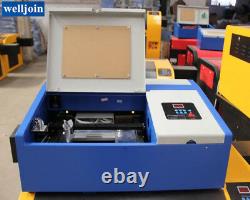 40W Laser Engraver Engraving Cutting Cutter machine 300200 Work Table GY-320