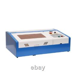40W Laser Engraving Cutting Machine CO2 laser engraver 30X20cm With USB Port