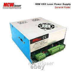 40W Power Supply CO2 Laser Engraving Cutting Machine 110V/220V Switch green port