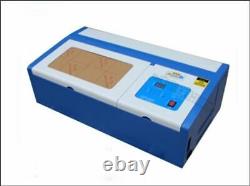 40W Small Laser Engraver Engraving Cutting Machine 200X100MM WithGold Plate 220 ca