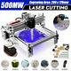 500mw 20x17cm Mini Electric Laser Cutting Engraving Machine Printer Kit Desktop