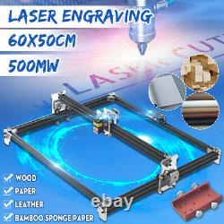 500mw 60x50CM 2 Axis CNC Laser Engraving Machine Drawing Cutting Printer
