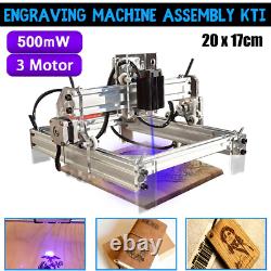 500mw Desktop Laser Graver Engraving Engraver Cutting Machine DIY Logo Carving