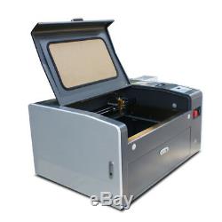 50W CO2 LASER ENGRAVING CUTTING MACHINE 300mm 500mm With Motorized Platform