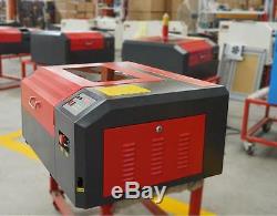 50W CO2 Laser Engraver Cutting Logo Marking Engraving Machine 400400mm Desktop