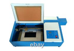 50W CO2 Laser Engraving & Cutting Machine 300mm x 200mm with Laser Tube 40B Mini