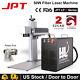 50w Jpt Lp Fiber Laser Marking Engrave Machine 175x175mm Lens With Rotary Axis
