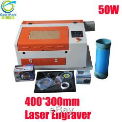 50W Laser Engraver Cutter Engraving Cutting Machine USB With CE FDA Rohs