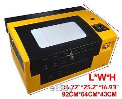 50W usb CO2 Laser Engraving Cutting Machine Engraver 3050 Layered Carving new