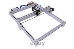 5500MW CNC Laser Engraver Kit Wood Carve Cut Machine Printer Logo Picture 40x50