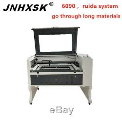 6090 ruida Co2 3d laser cutting engraving machine 100w wood plywood glass paper