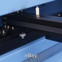 60W 700x500mm Co2 Laser Engraving & Cutting Machine Laser Engraver USB Chiller